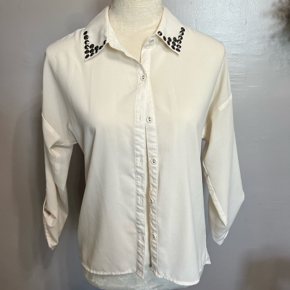 Off White Blouse
